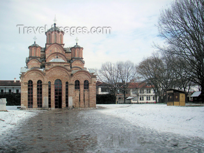 kosovo33: Kosovo - Gracanica: Gracanica Monastery - Serbian Orthodox Diocese of Raska and Prizren - List of World Heritage Sites in danger - photo by A.Kilroy - (c) Travel-Images.com - Stock Photography agency - Image Bank