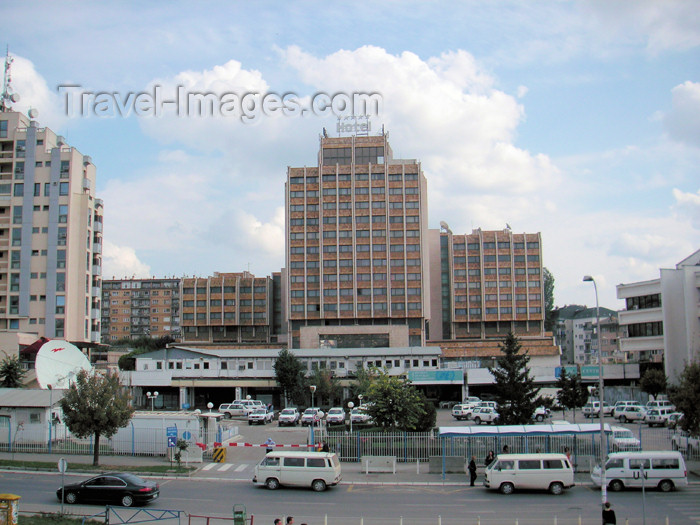 kosovo7: Kosovo - Pristina: Grand Hotel Pristina - Mother Teresa avenue - photo by A.Kilroy - (c) Travel-Images.com - Stock Photography agency - Image Bank