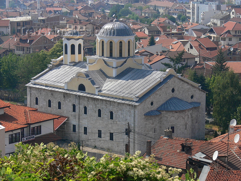 kosovo77: Kosovo - Prizren / Prizreni: Serbian Orthodox Cathedral of St George - photo by J.Kaman - (c) Travel-Images.com - Stock Photography agency - Image Bank