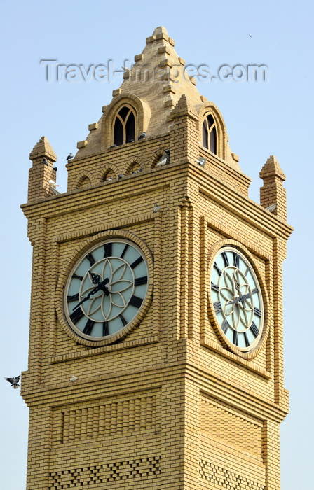 kurdistan1: Erbil / Hewler / Arbil / Irbil, Kurdistan, Iraq: Erbil Clock Tower, modest replica of London's Big Ben - Shar Park, Erbil's central square at the base of the Citadel - photo by M.Torres - (c) Travel-Images.com - Stock Photography agency - Image Bank