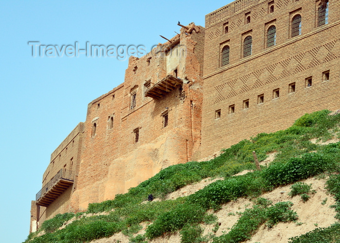 kurdistan16: Erbil / Hewler, Kurdistan, Iraq: Erbil Citadel built on the edge of the plateau - Qelay Hewlêr - UNESCO world heritage site - photo by M.Torres - (c) Travel-Images.com - Stock Photography agency - Image Bank