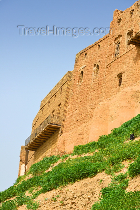 kurdistan17: Erbil / Hewler, Kurdistan, Iraq: old brick buildings of the Erbil Citadel - Qelay Hewlêr - UNESCO world heritage site - photo by M.Torres - (c) Travel-Images.com - Stock Photography agency - Image Bank