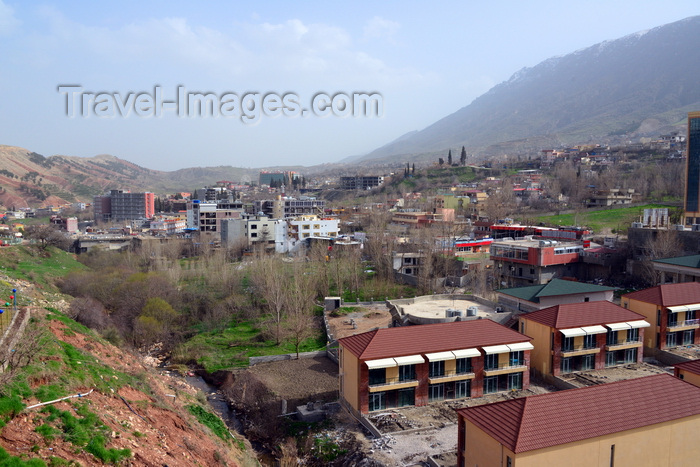 kurdistan92: Shaqlawa, Kurdistan, Iraq: a mountain resort visited by thousands of tourists for its cool climate in the summer - built in a valley between Safeen Mountain and Sork Mountain - famous for its Assyrian roots - photo by M.Torres - (c) Travel-Images.com - Stock Photography agency - Image Bank