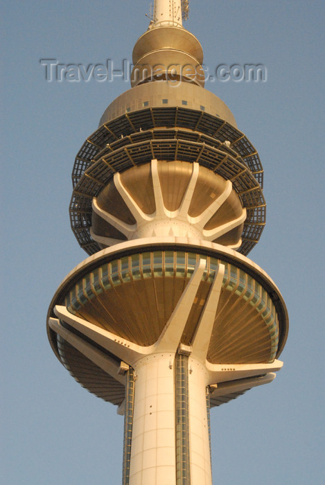 kuwait16: Kuwait city: Liberation Tower - detail - TV tower - photo by M.Torres - (c) Travel-Images.com - Stock Photography agency - the Global Image Bank