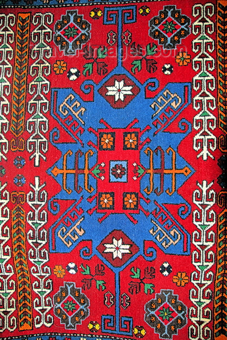 kyrgyzstan53: Bishkek, Kyrgyzstan: Kyrgyz carpet - photo by M.Torres - (c) Travel-Images.com - Stock Photography agency - Image Bank