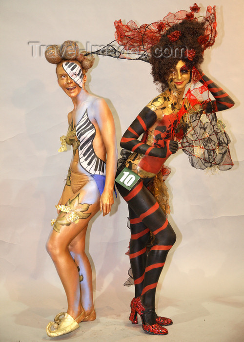 latviabb10 Latvia Riga Female body painting Baltic Beauty World 