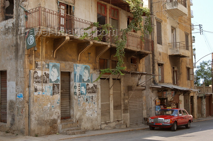 lebanon23: Lebanon / Liban - Beirut: Hezbollah propaganda (photo by J.Wreford) - (c) Travel-Images.com - Stock Photography agency - Image Bank