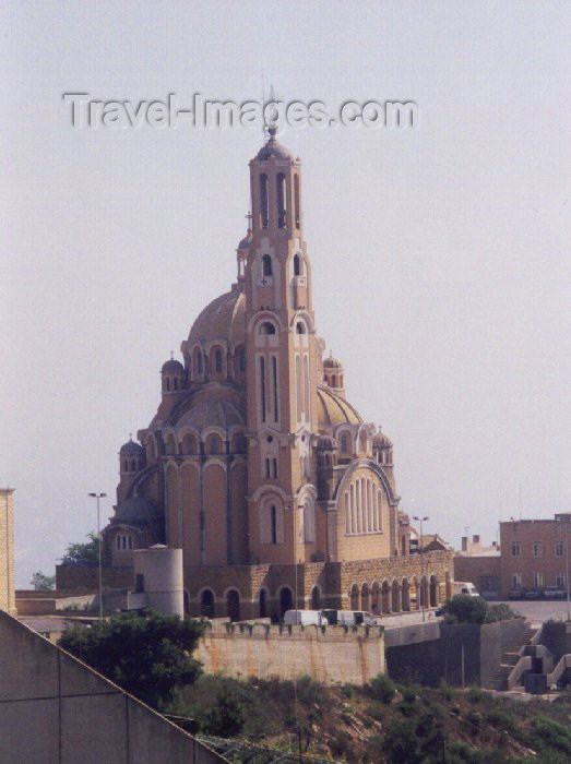 lebanon8: Lebanon / Liban - Jounieh / Juniyah / Jounie / GJN : Byzantine-style St Paul's Basilica - Greek Catholic Church (photo by M.Torres) - (c) Travel-Images.com - Stock Photography agency - Image Bank