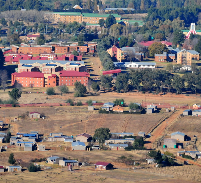 lesotho94: Roma, Lesotho: National University of Lesotho seen from above - photo by M.Torres - (c) Travel-Images.com - Stock Photography agency - Image Bank