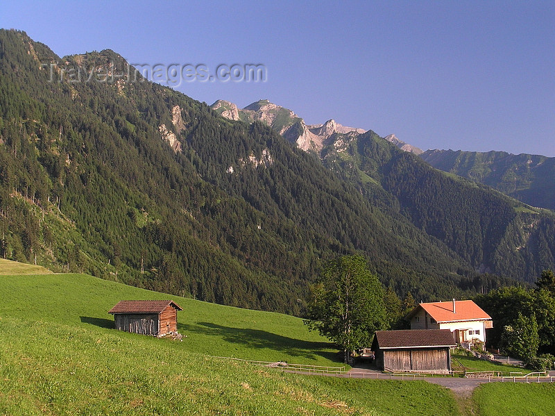 liech45: Liechtenstein - Malbun: green mountains - photo by J.Kaman - (c) Travel-Images.com - Stock Photography agency - Image Bank