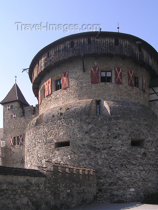 liech57: Liechtenstein - Vaduz: Vaduz Castle - tower - photo by J.Kaman - (c) Travel-Images.com - Stock Photography agency - Image Bank