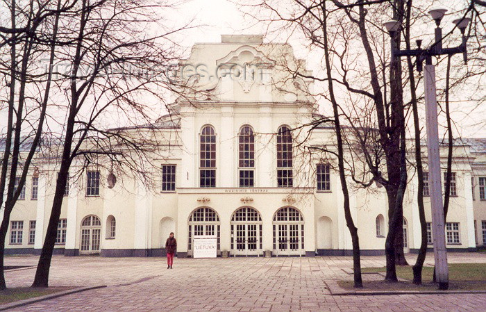 lithuan14: Lithuania - Kaunas: Theatre - Muzikinis Teatras - photo by M.Torres - (c) Travel-Images.com - Stock Photography agency - Image Bank