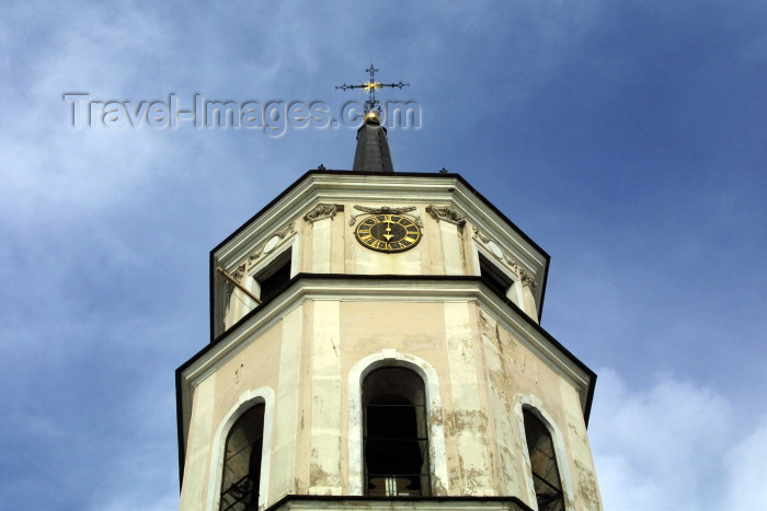 lithuan26: Lithuania - Vilnius: Cathedral of the Three Saints - Belfry detail - Vilnius Historic Centre - Unesco world heritage site - photo by A.Dnieprowsky - (c) Travel-Images.com - Stock Photography agency - Image Bank