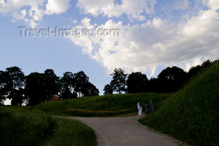 lithuania140: Lithuania - Kernave: lansdcape of Lithuania - photo by Sandia - (c) Travel-Images.com - Stock Photography agency - Image Bank