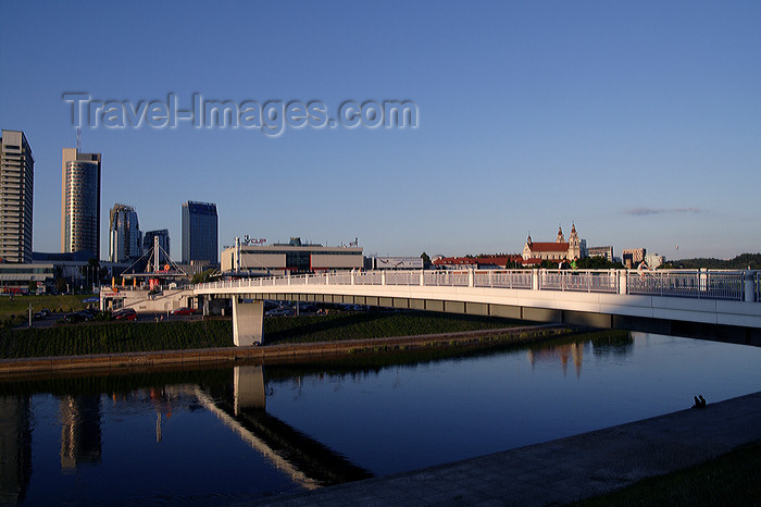 lithuania185: Lithuania - Vilnius: new business area, across the river Neris - photo by Sandia - (c) Travel-Images.com - Stock Photography agency - Image Bank