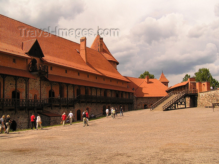 lithuania55: Trakai / Troki - Trakai Historical national park, Lithuania: Trakai Island Castle - built by Grand Duke Kestutis, Prince of Trakai - photo by J.Kaman - (c) Travel-Images.com - Stock Photography agency - Image Bank