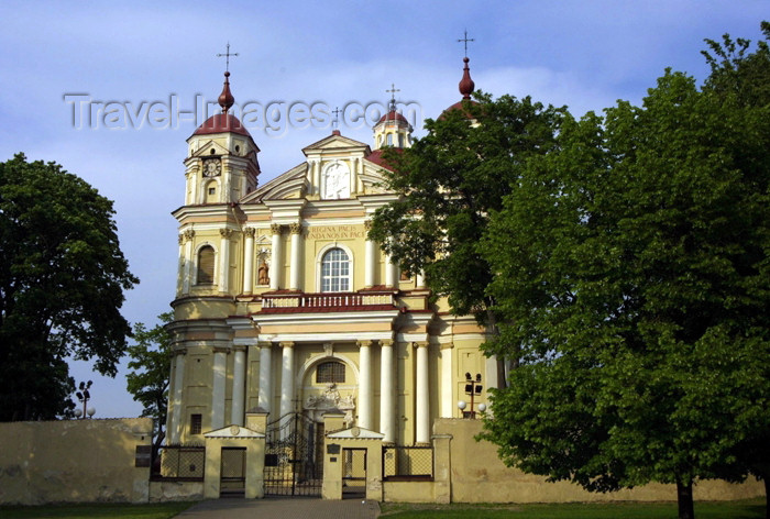 lithuania59: Lithuania - Vilnius: Baroque - Sts. Peter & Paul's Church - / Svento Petro ir Povilo baznycia - Antakalnio - photo by A.Dnieprowsky - (c) Travel-Images.com - Stock Photography agency - Image Bank
