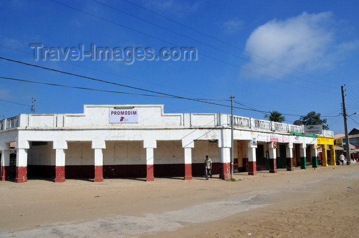 madagascar106: Morondava - Menabe, Toliara province, Madagascar: colonial period commercial buildings - photo by M.Torres - (c) Travel-Images.com - Stock Photography agency - Image Bank