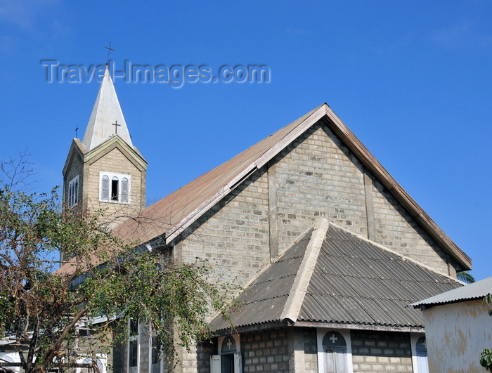 madagascar107: Morondava - Menabe, Toliara province, Madagascar: Catholic church - photo by M.Torres - (c) Travel-Images.com - Stock Photography agency - Image Bank