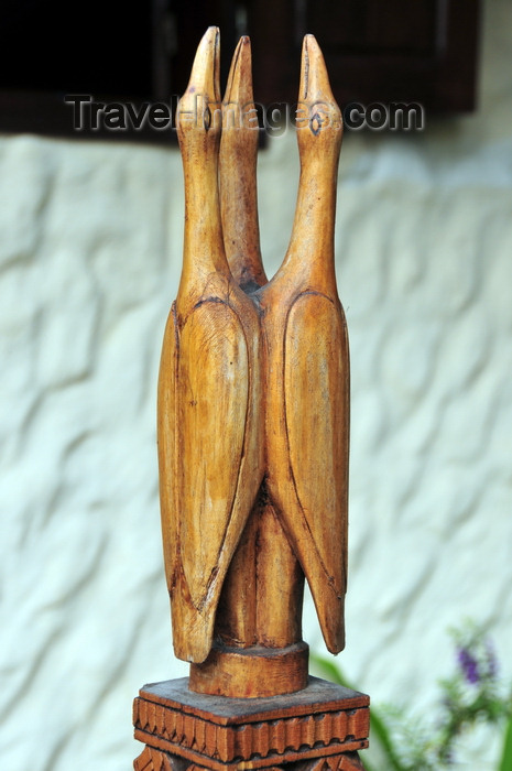 madagascar112: Morondava - Menabe, Toliara province, Madagascar: tree storks - art at the Tre Cigogne guest house - photo by M.Torres - (c) Travel-Images.com - Stock Photography agency - Image Bank