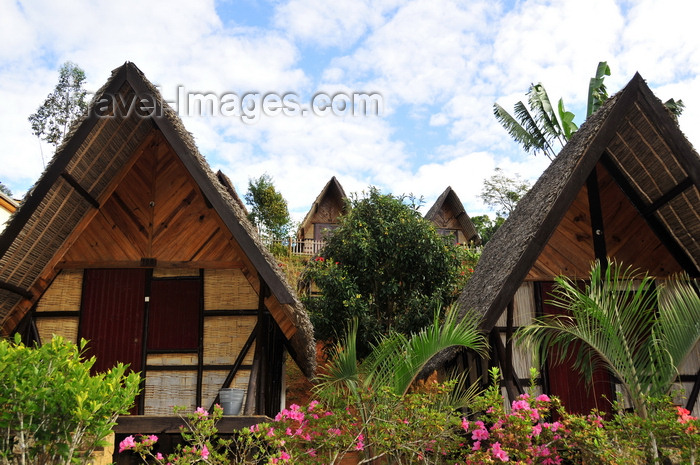 madagascar123: Andasibe, Alaotra-Mangoro, Toamasina Province, Madagascar: bungalows and sky - photo by M.Torres - (c) Travel-Images.com - Stock Photography agency - Image Bank