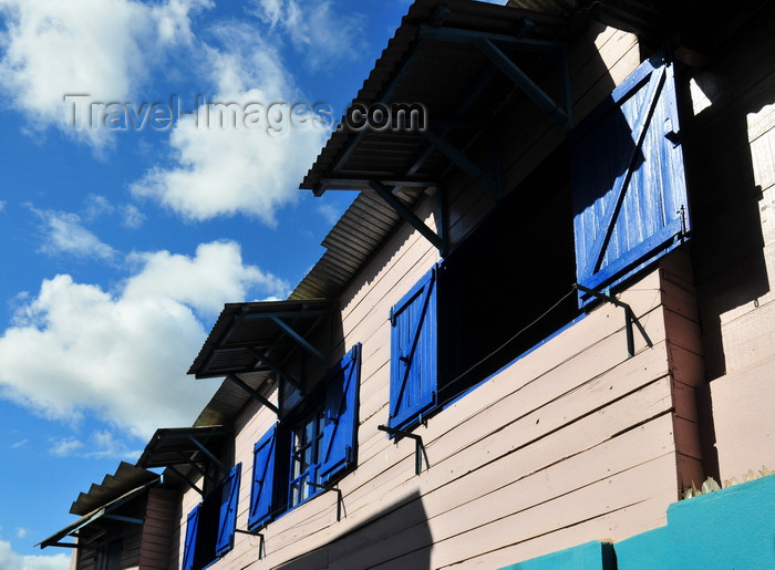 madagascar142: Moramanga, Alaotra-Mangoro, Toamasina Province, Madagascar: windows with protection against the sun - photo by M.Torres - (c) Travel-Images.com - Stock Photography agency - Image Bank