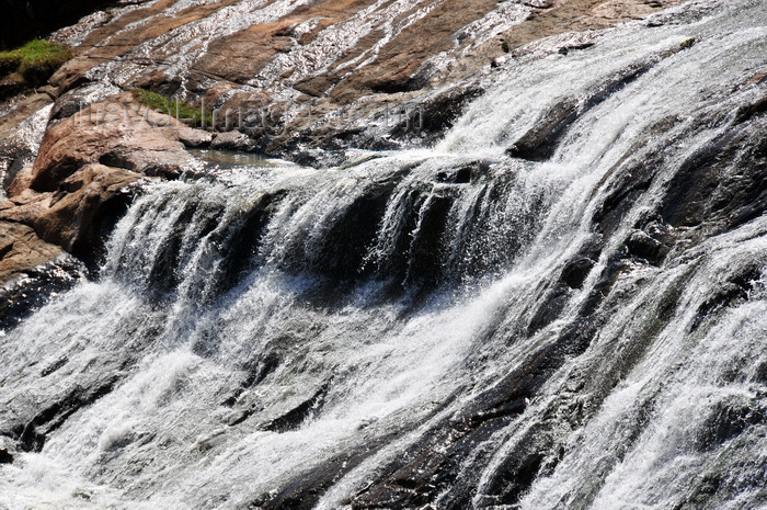 madagascar156: RN2, Antananarivo Province, Madagascar: rapids and falls on rocky terrain - photo by M.Torres - (c) Travel-Images.com - Stock Photography agency - Image Bank