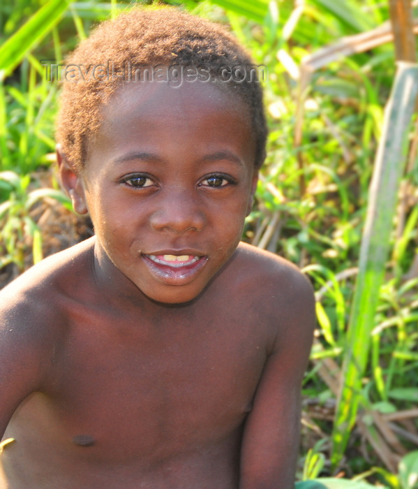 madagascar273: Bekopaka, Antsalova district, Melaky region, Mahajanga province, Madagascar: Sakalava boy on a maize field - photo by M.Torres - (c) Travel-Images.com - Stock Photography agency - Image Bank