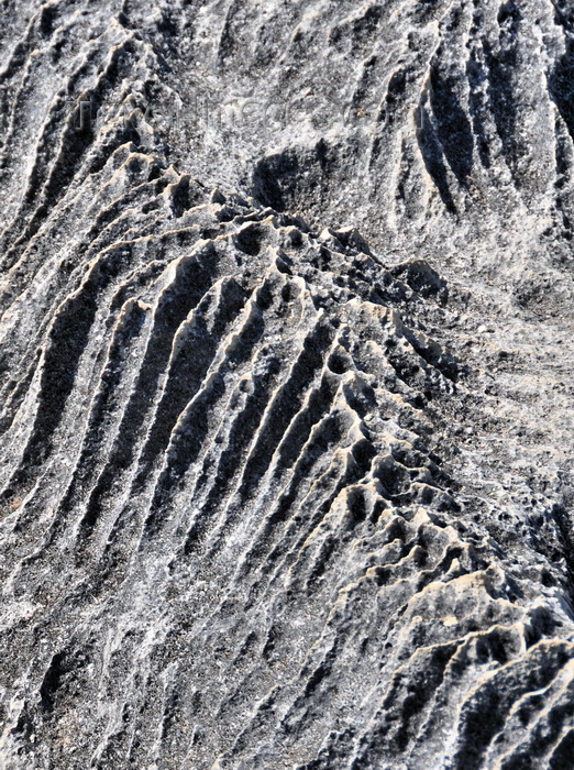 madagascar305: Tsingy de Bemaraha National Park, Mahajanga province, Madagascar: erosion - limestone is slightly soluble in water - texture of karst limestone - UNESCO World Heritage Site - photo by M.Torres - (c) Travel-Images.com - Stock Photography agency - Image Bank