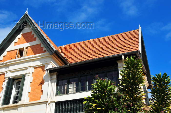 madagascar329: Antananarivo / Tananarive / Tana - Analamanga region, Madagascar: French colonial residence, now the restaurant Le Rossini - Rue Ramanantsoa - photo by M.Torres - (c) Travel-Images.com - Stock Photography agency - Image Bank