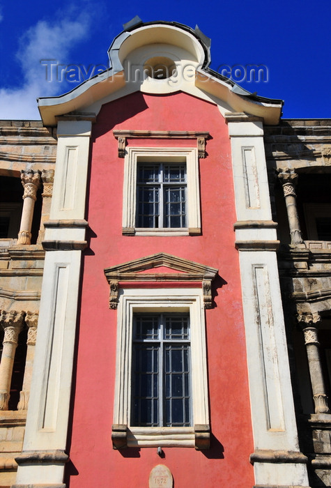 madagascar379: Antananarivo / Tananarive / Tana - Analamanga region, Madagascar: façade detail of the Palais de Andafiavaratra - Rue Ravelojaona - photo by M.Torres - (c) Travel-Images.com - Stock Photography agency - Image Bank