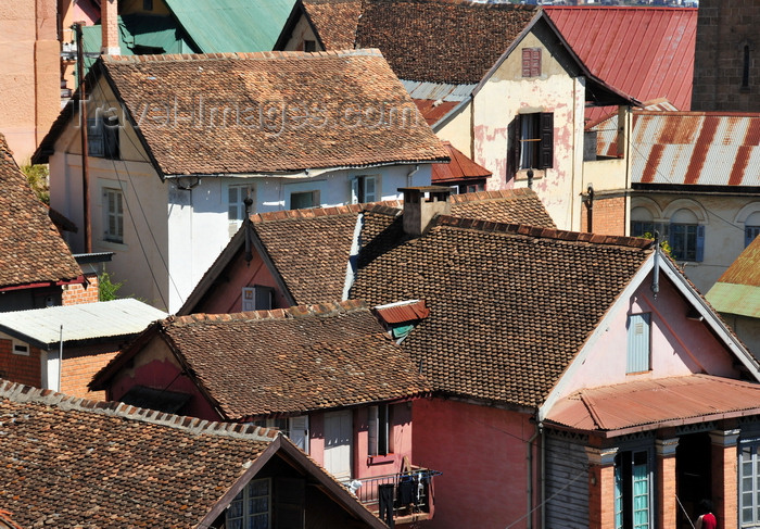 madagascar406: Antananarivo / Tananarive / Tana - Analamanga region, Madagascar: red roofs - photo by M.Torres - (c) Travel-Images.com - Stock Photography agency - Image Bank
