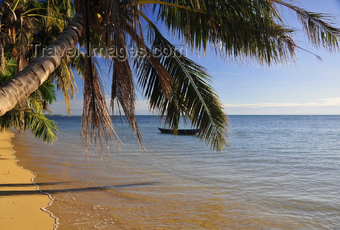 madagascar65: Vohilava, Île Sainte Marie / Nosy Boraha, Analanjirofo region, Toamasina province, Madagascar: beach scene - the ocean is like a lake - photo by M.Torres - (c) Travel-Images.com - Stock Photography agency - Image Bank