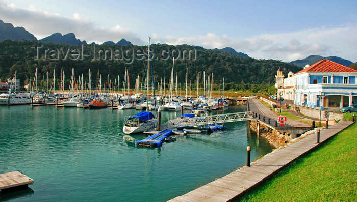 mal386: Telaga Harbour, marina, Langkawi, Kedah state, Malaysia.
 photo by B.Lendrum - (c) Travel-Images.com - Stock Photography agency - Image Bank