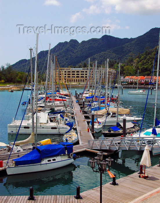 mal394: Telaga Harbour, marina, Langkawi, Malaysia.
 photo by B.Lendrum - (c) Travel-Images.com - Stock Photography agency - Image Bank