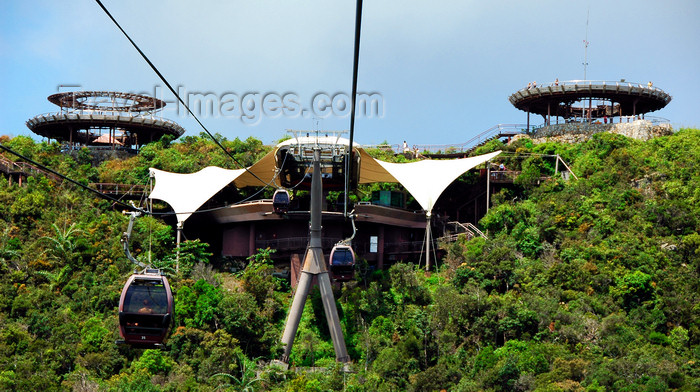 mal415: Mount Mat Chinchang cable car - base, Langkawi, Malaysia. photo by B.Lendrum - (c) Travel-Images.com - Stock Photography agency - Image Bank