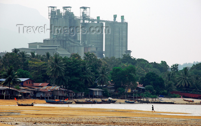 mal417: Cement factory, Langkawi, Malaysia. photo by B.Lendrum - (c) Travel-Images.com - Stock Photography agency - Image Bank