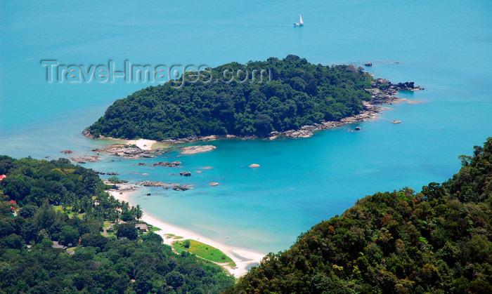 mal421: Aerial view of islands, Langkawi, Malaysia. photo by B.Lendrum - (c) Travel-Images.com - Stock Photography agency - Image Bank