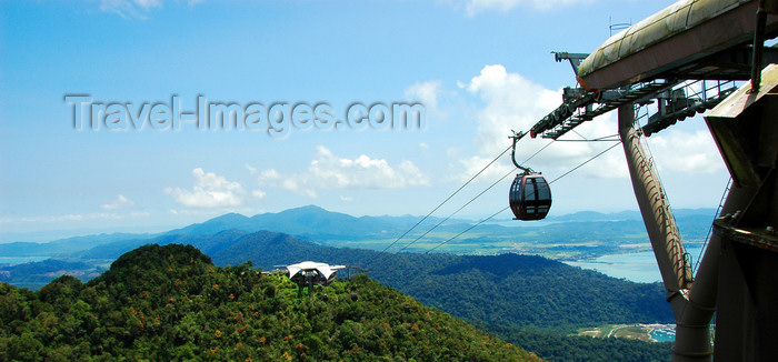 mal422: Mount Mat Chinchang cable car - at the top, Langkawi, Malaysia. photo by B.Lendrum - (c) Travel-Images.com - Stock Photography agency - Image Bank