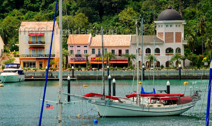 mal424: Telaga Harbour, marina - yacht, Langkawi, Malaysia.
 photo by B.Lendrum - (c) Travel-Images.com - Stock Photography agency - Image Bank