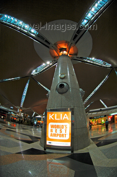 mal469: Kuala Lumpur International airport - main terminal, Sepang district, Selangor, Malaysia - photo by B.Lendrum - (c) Travel-Images.com - Stock Photography agency - Image Bank