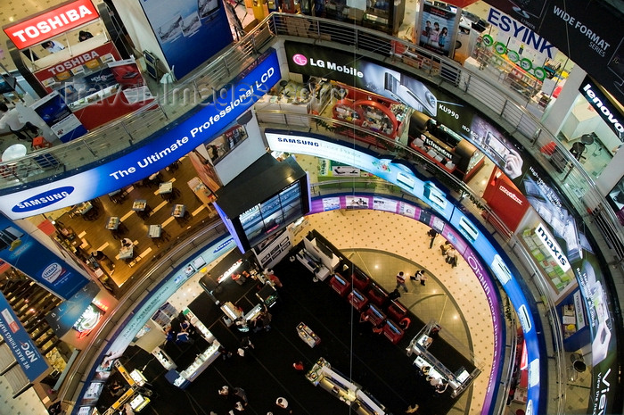 mal491: Kuala Lumpur, Malaysia: Plaza Low Yat electronics mall - interior - photo by J.Pemberton - (c) Travel-Images.com - Stock Photography agency - Image Bank