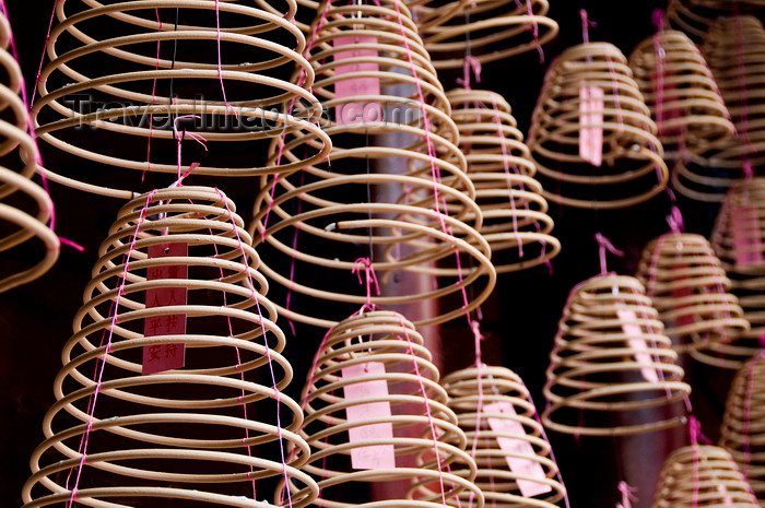 mal511: Kuala Lumpur, Malaysia: incense coils at Guandi Temple - photo by J.Pemberton - (c) Travel-Images.com - Stock Photography agency - Image Bank