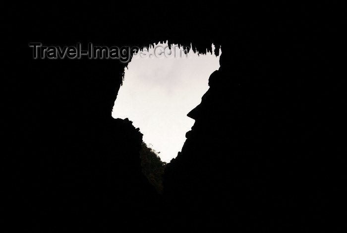 mal532: Gunung Mulu National Park, Sarawak, Borneo, Malaysia: Abraham Lincoln's profile in Deer Cave, named for the deer that used the cave to lick its salt - photo by A.Ferrari - (c) Travel-Images.com - Stock Photography agency - Image Bank