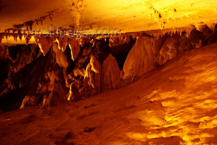 mal534: Gunung Mulu National Park, Sarawak, Borneo, Malaysia: Lang Cave- conical stalagmites - photo by A.Ferrari - (c) Travel-Images.com - Stock Photography agency - Image Bank