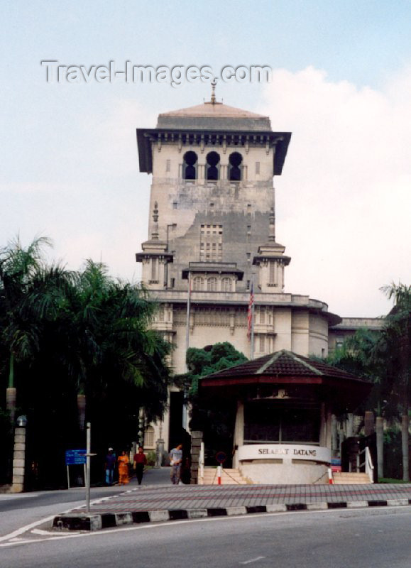 mal6: Malaysia - Johor Baharu: State Secretariat Building - Bangunan Sultan Ibrahim - Kg. Pahang - J Abd Ibrahim - photo by M.Torres - (c) Travel-Images.com - Stock Photography agency - Image Bank