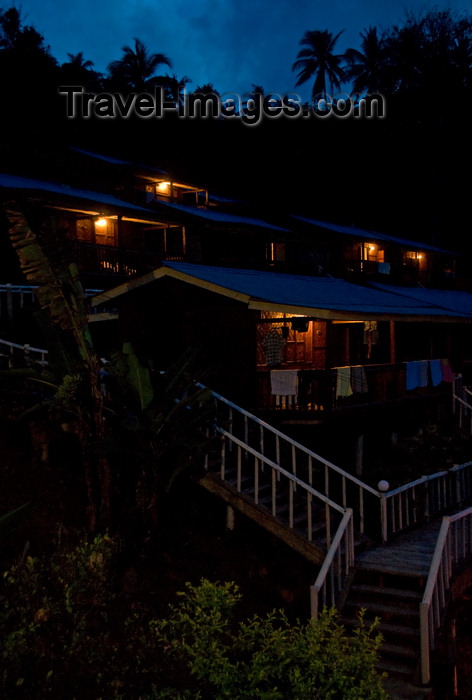 mal613: Perhentian Island, Terengganu, Malaysia: resort at night - photo by P.Jolivet - (c) Travel-Images.com - Stock Photography agency - Image Bank