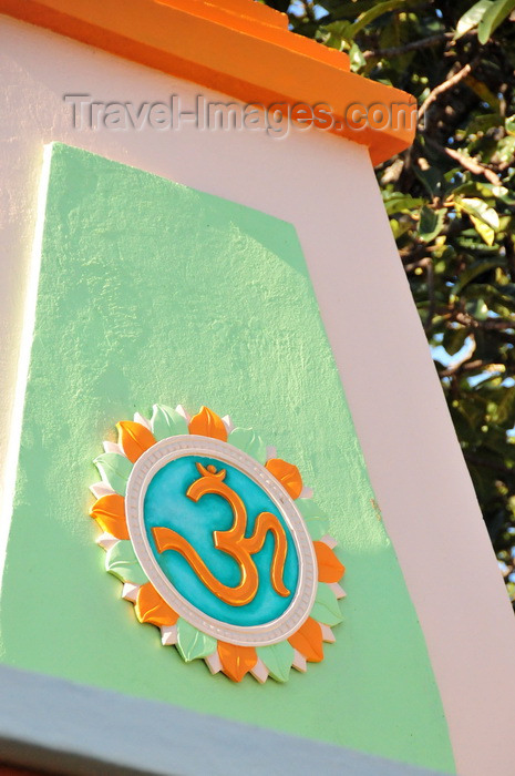 malawi31: Blantyre, Malawi: Shree Satyanarayan Temple - 'Om' symbol - photo by M.Torres - (c) Travel-Images.com - Stock Photography agency - Image Bank