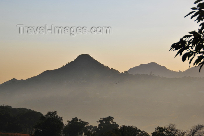 malawi64: Blantyre, Malawi: ghostly morning view of the eastern hills from Malawi Sun Hotel - photo by M.Torres - (c) Travel-Images.com - Stock Photography agency - Image Bank