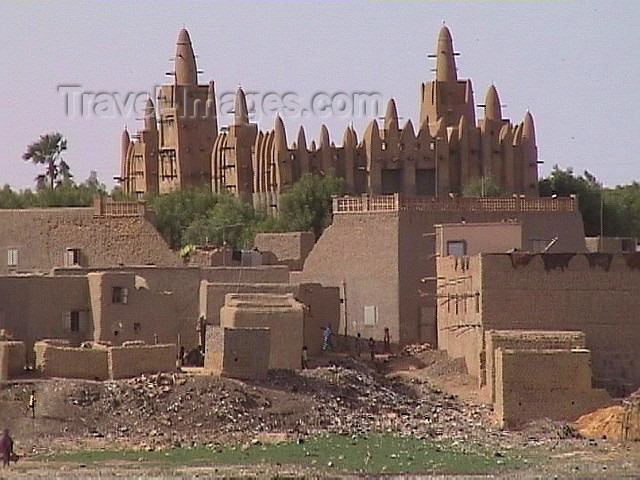 mali5: Mali - Mopti / MZI: the Friday mosque - photo by A.Slobodianik - (c) Travel-Images.com - Stock Photography agency - Image Bank